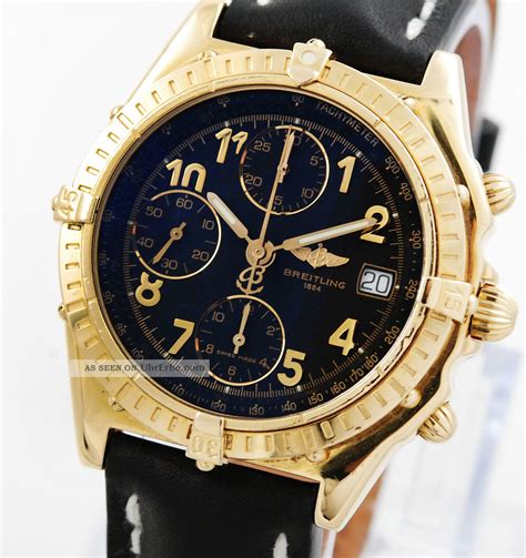breitling herrenuhr gold